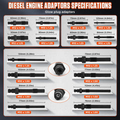 CMTOOL 18-inch extension hose helps long-distance connections.