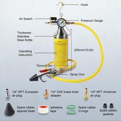 CMTOOL accessory pack includes adapters, O-rings, gaskets for versatile setups.