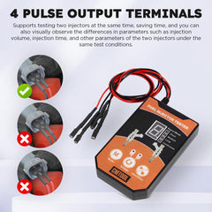 CMTOOL tester powered by 12V battery or external supply