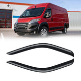 CMVT Auto rain guards for ProMaster outside-mount in a 4-piece set reduce wind intrusion