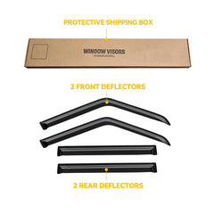 CMVT Auto window visors come with warranty and dedicated support.