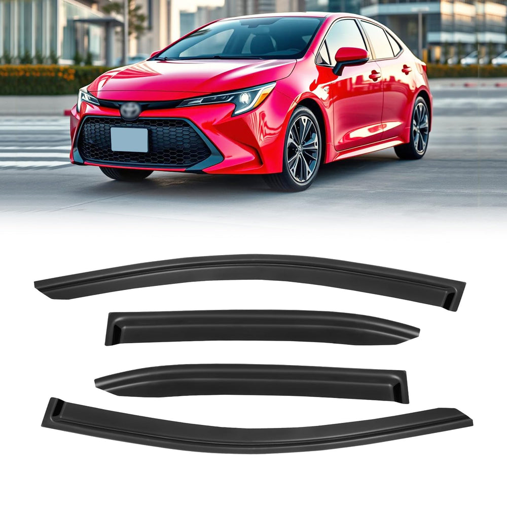 CMVT Auto window visor warranty and support for Corolla Sedan.