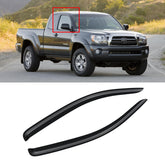 CMVT Auto window visor for Toyota Tacoma rain guard pair improves rain protection and airflow