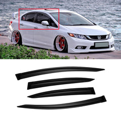 CMVT Auto window visors package includes four rain guards.
