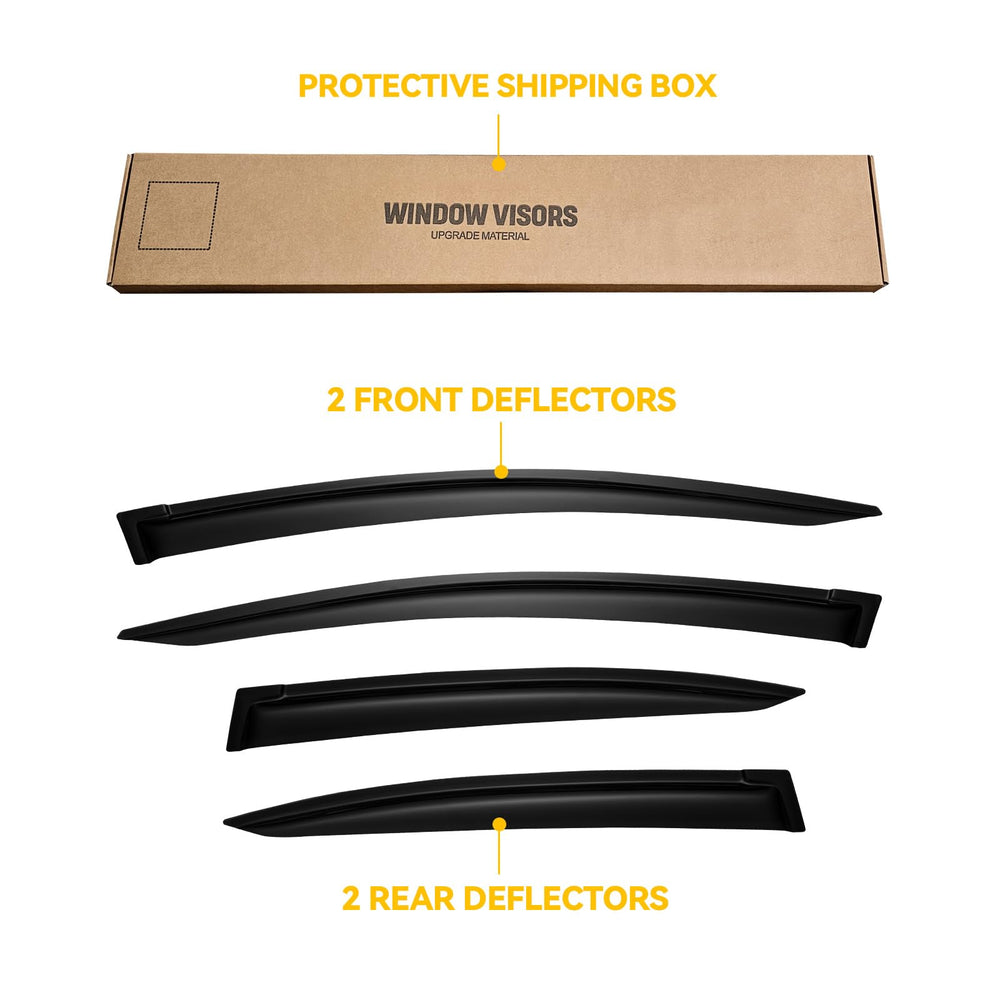 CMVT Auto tape-on installation step for Honda Civic visors.
