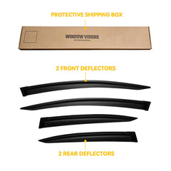 CMVT Auto tape-on installation step for Honda Civic visors.