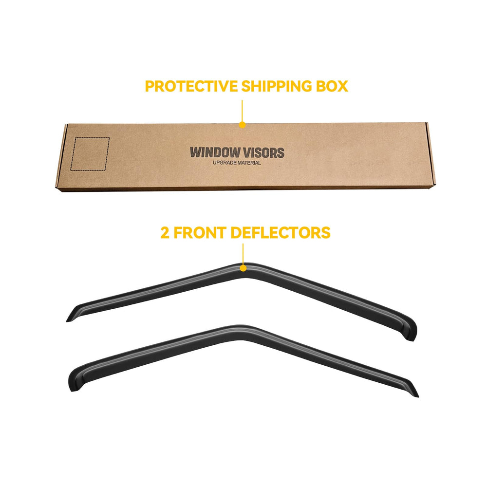 CMVT Auto packaging image shows a ready-to-use two-piece tape-on set.