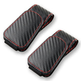 CMWWYFC car sunglasses holder magnetic clip keeps glasses secure.
