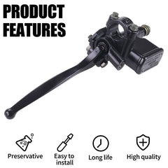 CNCMOTOK brake lever for GY6 scooters supports 50cc–250cc engines.
