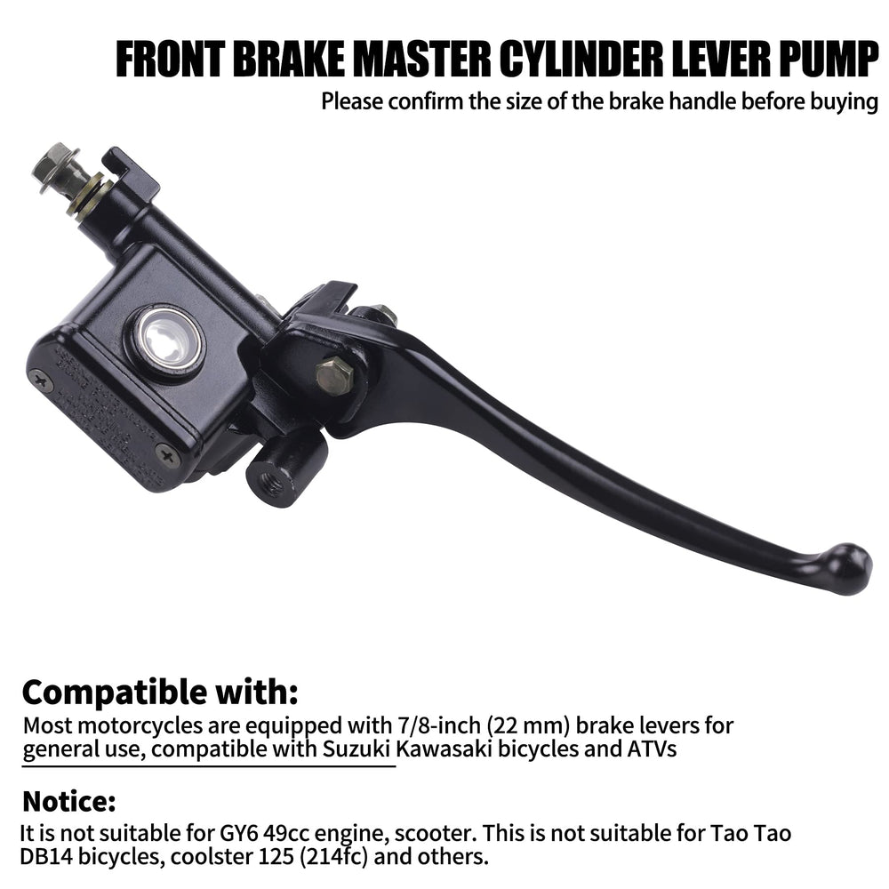 CNCMOTOK lever with brake light switch supports integrated stop signaling.