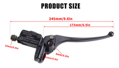 CNCMOTOK right-side lever fits 7/8 inch handlebars for easy installation.
