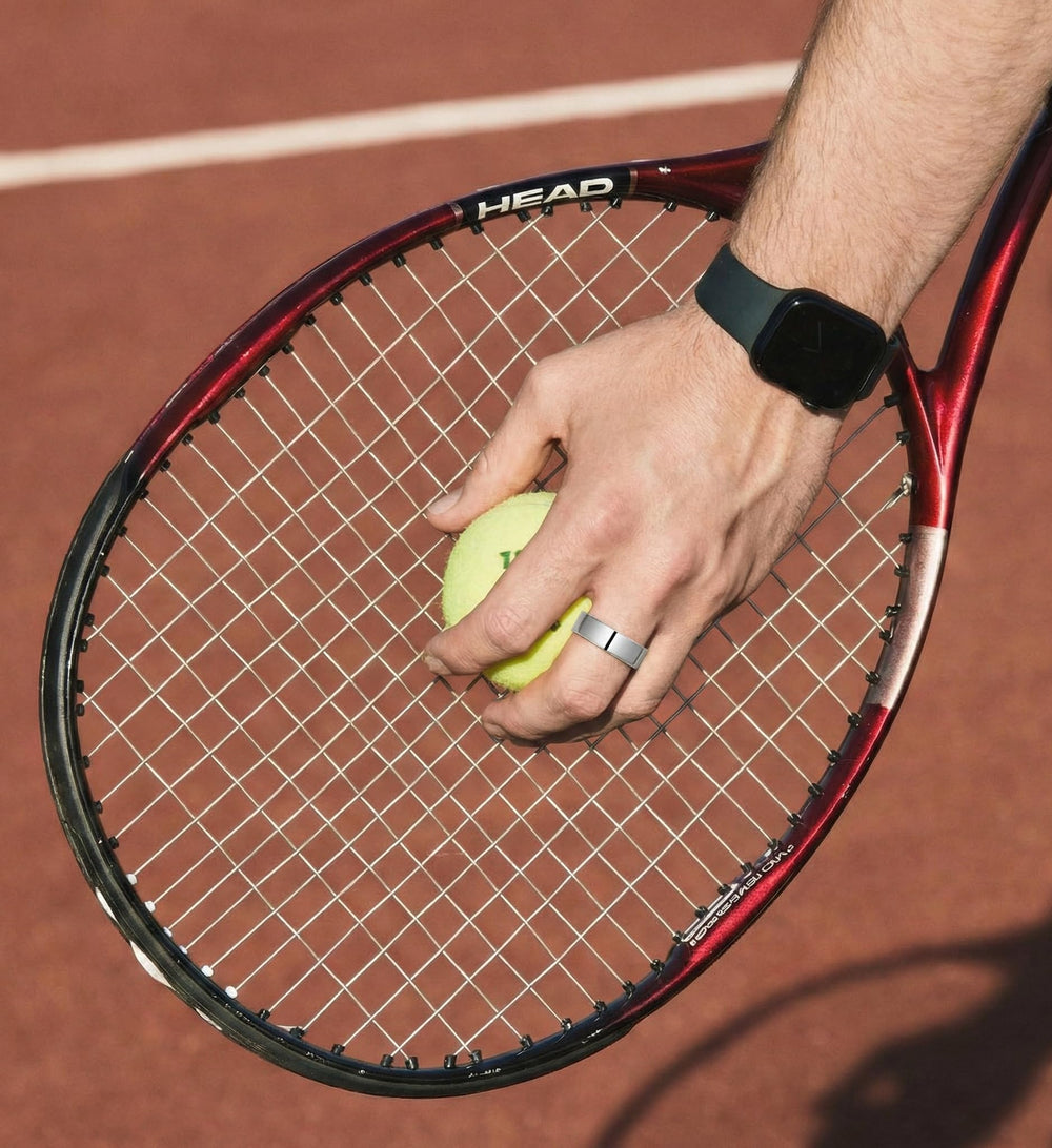 CNICK Tesla Smart Ring ultra-thin titanium design for everyday comfort