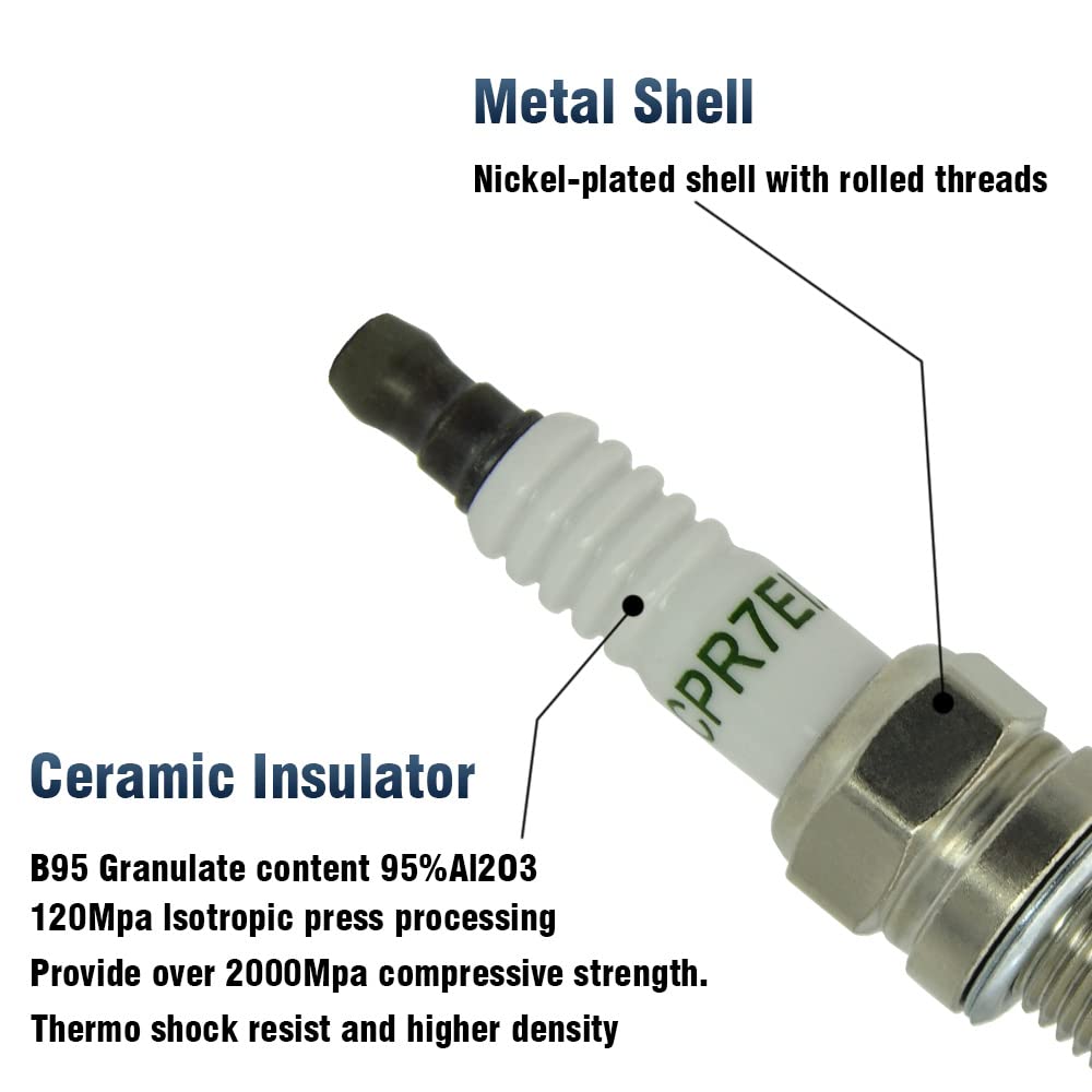 CNPAPC Iridium IX spark plug for Chevy Spark 1.2L – closeup