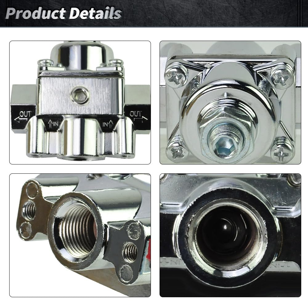 OE replacement 12-804 / 12804 compatibility for classic carburetors.