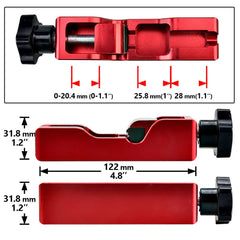 CNRAQR included feeler gauge for accurate gap thickness selection