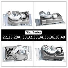 CNRAQR high-quality materials extend motor life during rain and sun.
