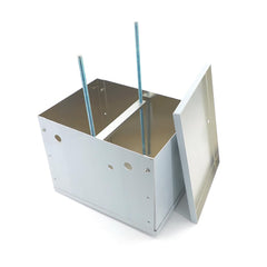 CNRAQR sealed battery box with PVC coating provides weather protection.