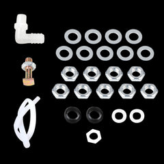 CNRAQR universal compatibility image shows fit for V6 and V8 Mustang models.
