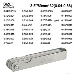 CNRAQR gap tool shown with a variety of spark plugs for compatibility