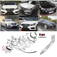 CNUPSM E550 sedan chrome trim provides a refined finish.