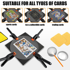 COARVXA card sleeves protect cards after cleaning and drying.