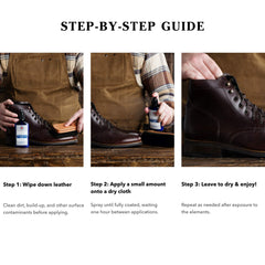Cobbler's Choice leather boots protected against rain and splashes