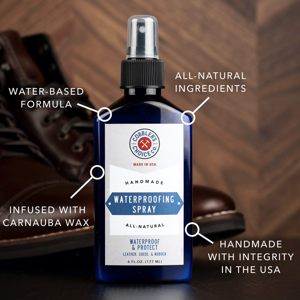 Cobbler's Choice suede-nubuck protection spray targets delicate textures with care