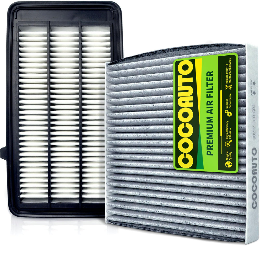 COCOAUTO engine air filter kit for Honda CR-V and Civic 1.5L improves engine airflow.