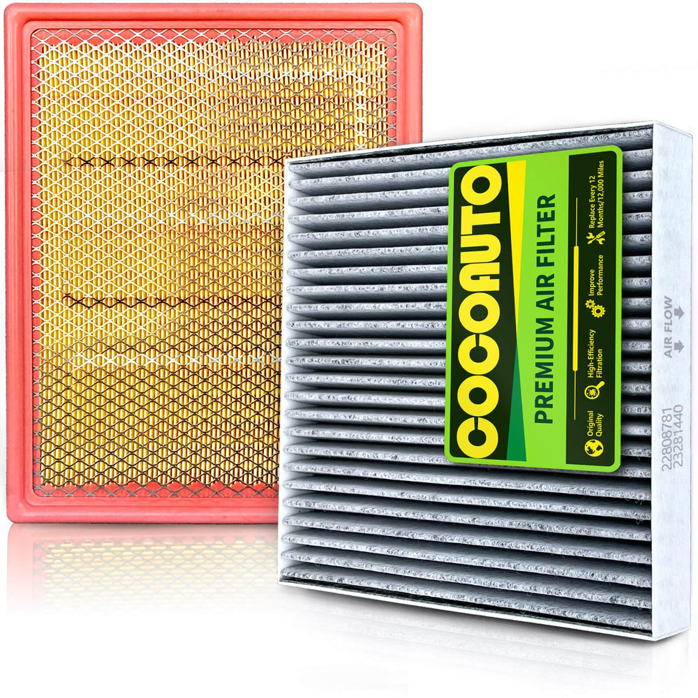 COCOAUTO cabin air filter kit for Silverado 1500 keeps cabin air fresh