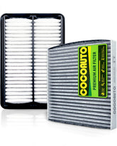 COCOAUTO hybrid engine filter 172206maj01 close-up shows dense pleats for cleaner intake.