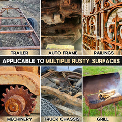 Cocomfix encapsulator barrier viewed as a robust rust defense for metalwork.