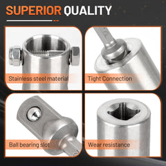 COKNUMBER grip-friendly handle reduces fatigue during operation