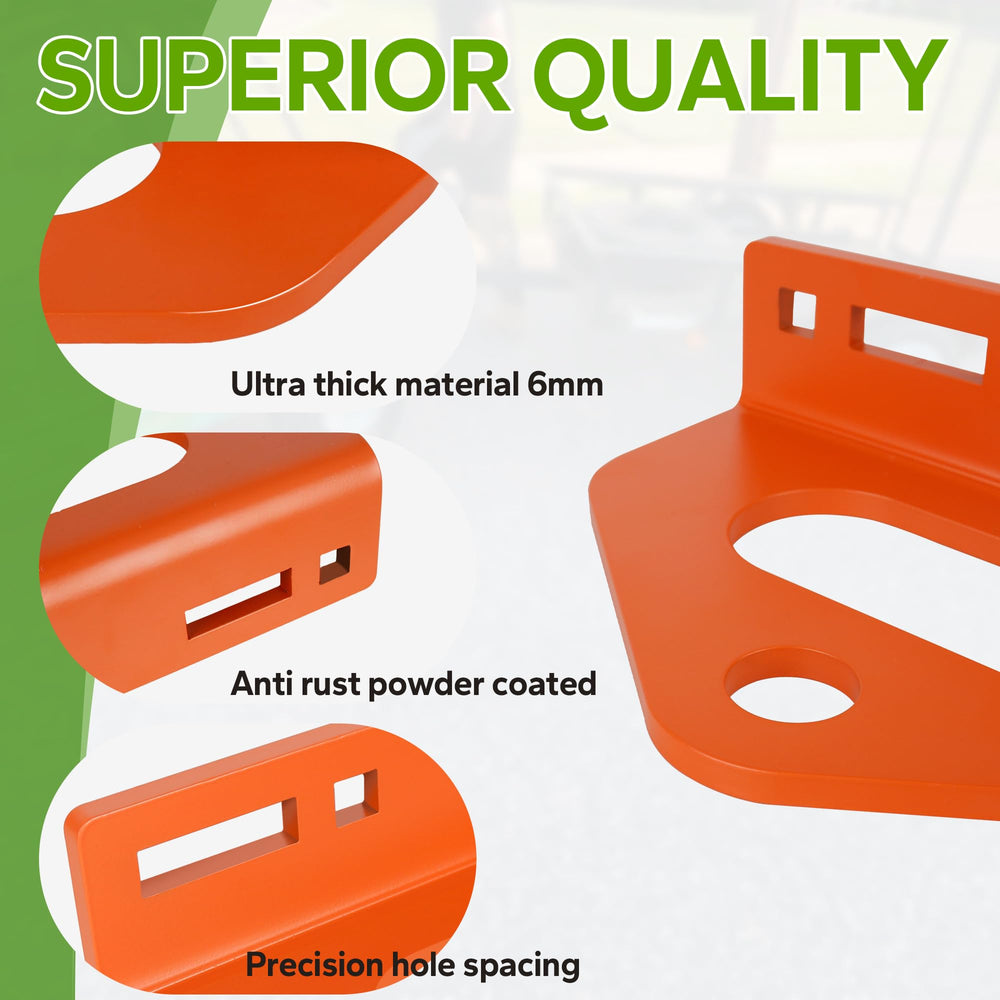 COKNUMBER wide mounting holes enable flexible installation on many mowers