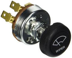 Cole Hersee 75212-04-BX 3-position rotary switch with white knob for heavy-duty vehicle circuits