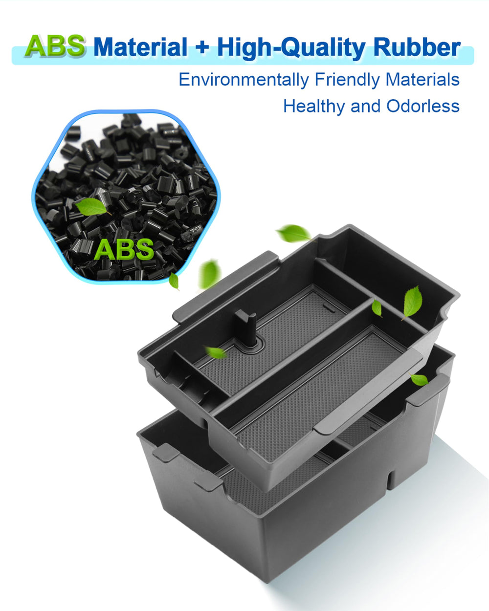 Coleya ABS plastic material closeup highlighting durable construction