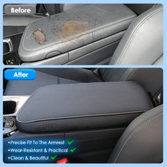 Exquisite stitching enhances durability and finish on NX center console.