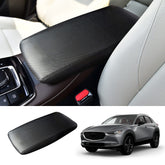 Coleya CX-30 carbon fiber center console cover shows premium texture and scratch resistance.