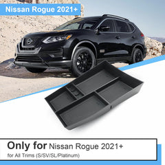 Coleya Rogue center console tray with ABS and non-slip surface to prevent shifting