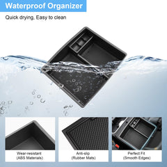 Coleya Tacoma console organizer made from durable ABS plastic