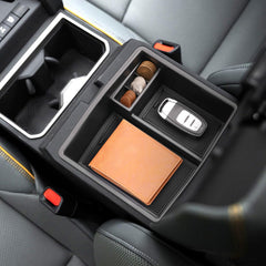 Coleya Tacoma console organizer features non-slip rubber to prevent movement