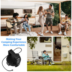 Colingmill anti-slip threaded cap ensures a tight seal on outlets.
