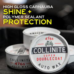 Collinite 476 9 oz container highlighting long lasting protection