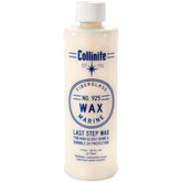 Collinite 925 Marine Wax bottle ready for fiberglass protection with a lasting gloss.