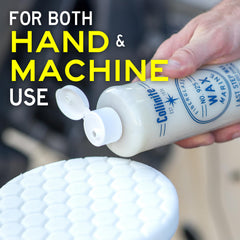 Collinite 925 water beading helps shed water and mineral buildup.