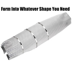 Coloch exhaust wrap installs quickly on mufflers, catalytic converters, or engine compartments.