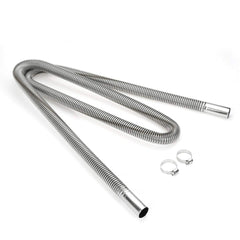 COLOR TREE pipe with two installation clips for quick Eberspacher/Propex mounting.