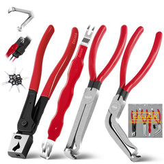 CoLuck 5Pcs electrical disconnect pliers set for fast, safe sensor connector removal
