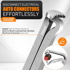 CoLuck terminal pin removal tool kit supports safe terminal work