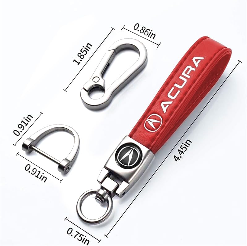 Comburvo leather and aluminum keychain, durable construction and rust resistance for daily use.