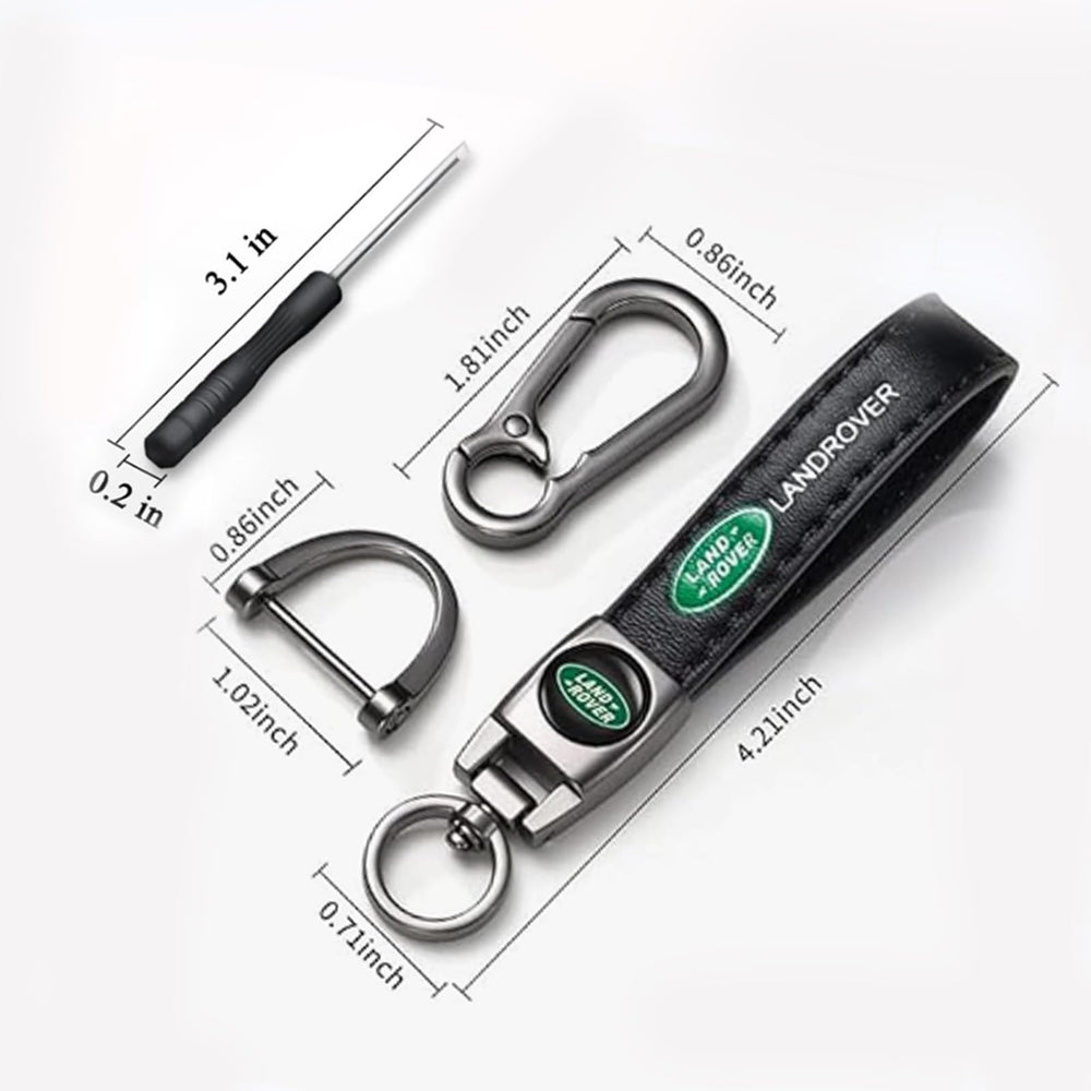Comburvo leather keychain stitching detail highlighting craftsmanship and durability